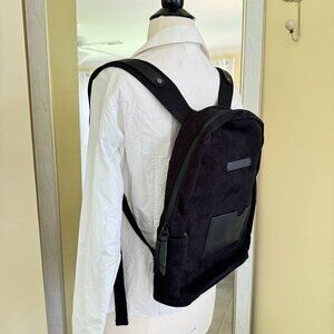 Sherpani Black Suede Adult Unisex Backpack